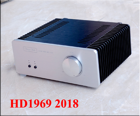 2022 Breeze Audio NEW Hood 1969 Golden Seal Class A Power Amplifier Perfect Version 2 * 10W 15 -30KHZ Nobsound  ► Photo 1/6