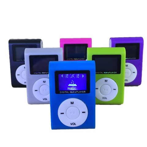 Mini USB MP3 Music Player Digital LCD Screen Support 32GB TF