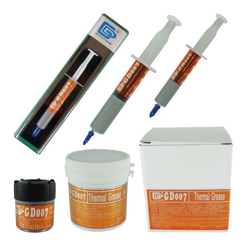 Net Weight 3/15/30/150/1000 Grams GD007 Thermal Conductive Grease Paste Plaster Heat Sink Compound for CPU LED GPU SY BX CN ► Photo 1/6