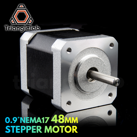 1PCS Trianglelab Custom NEMA17 0.9 Stepper Motor L48MM for TITAN Extruder AQUA For 3D Printer EXtruder 1.68A ► Photo 1/3