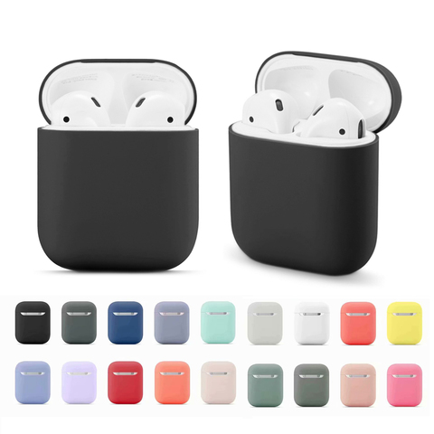 Silicone case with hook for AirPods 1/2