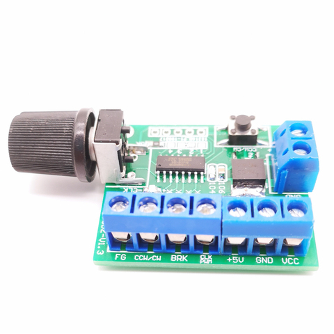 12-24V Minebea Nidec brushless motor governor driver Brushless Speed Regulation of PWM/CLK Signal Positive inversion ► Photo 1/6