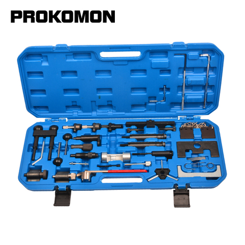 34Pcs Professional For VW Audi VAG Master Engine Timing Tool Set Kit Petrol Diesel Auto ► Photo 1/5