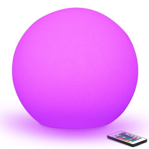 Rechargeable Remote Control LED Ball Night lights Indoor Home Table Lamp Garden Lawn Light Wedding Party KTV Bar Room Decoration ► Photo 1/6