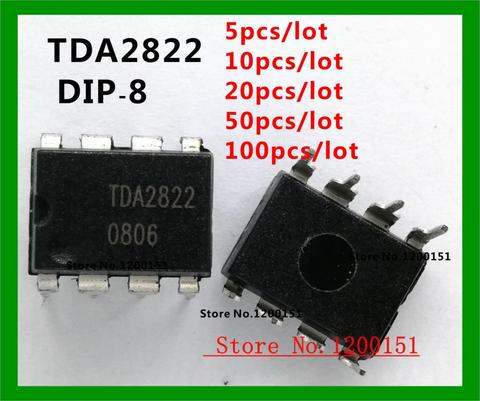 TDA2822 DIP-8   TDA2822M  SOP8 ► Photo 1/1