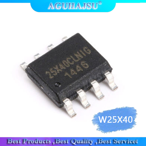 10pcs  W25X40BVSSIG SOP-8 W25X40 SOP 25X40BVSIG SMD 25X40 ► Photo 1/1