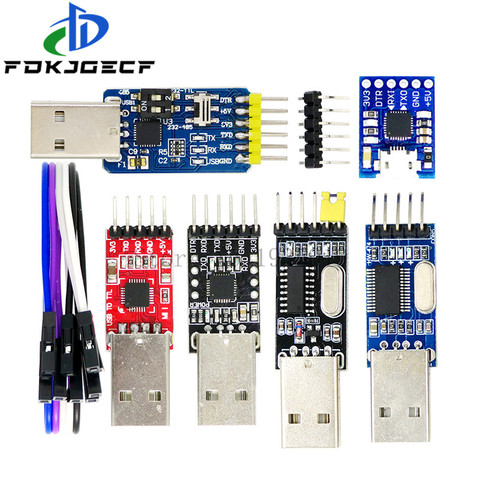 CP2102 Micro USB 2.0 to UART TTL 5PIN Connector Module Serial Converter STC Replace FT232 USB TO TTL CH340G PL2303 for arduino ► Photo 1/6