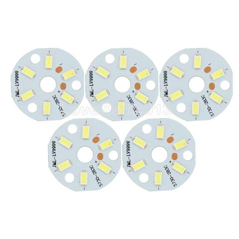 5Pcs 3W LED Board 5730 White LED Emitting Diode SMD Highlight Lamp Panel NEW ► Photo 1/4