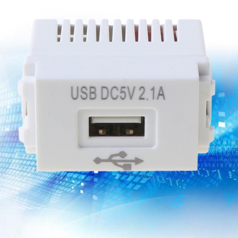 128Type 2.1A Mobile Phone Charging Panel USB Power Module 220 V to 5 V  USB Interface Adapter Switching Module ► Photo 1/6