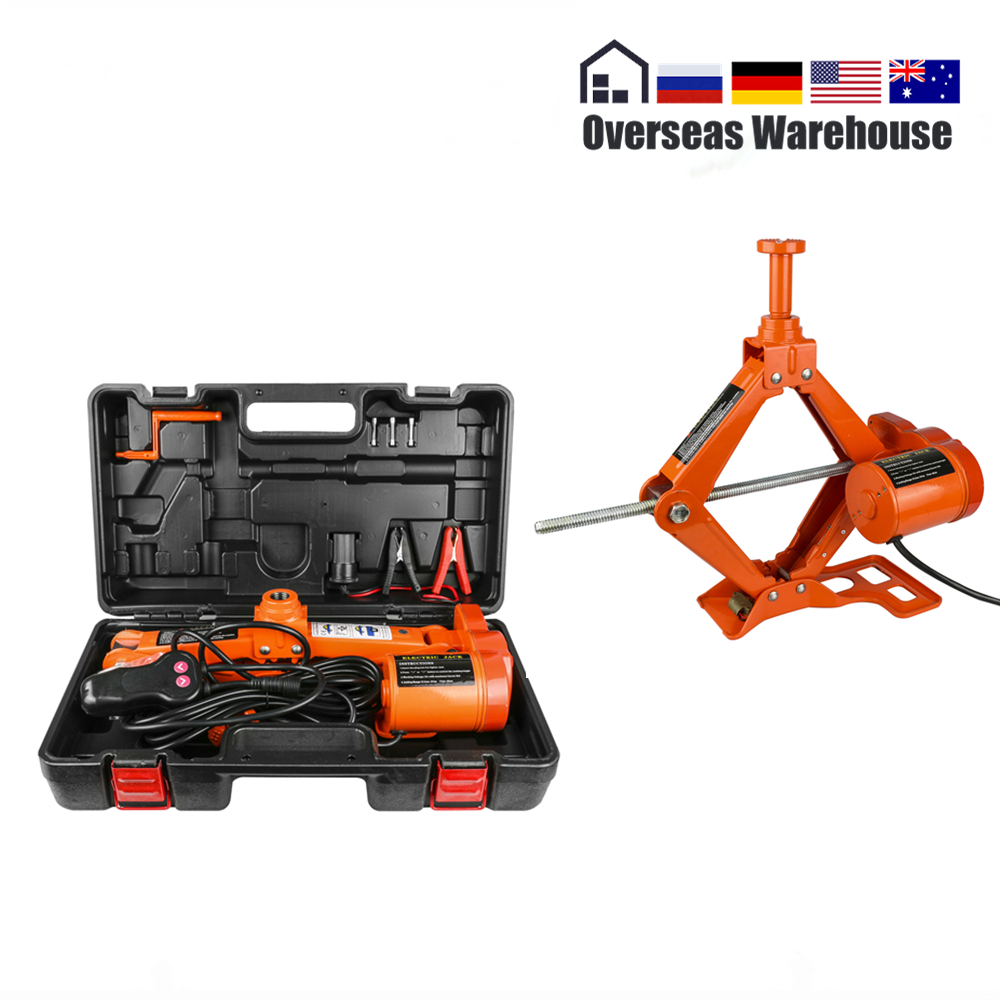 Portable 12V Car Jack 3Ton Electric Jack Auto Lift Scissor Jack Lifting  Machinisms Lift jack - AliExpress