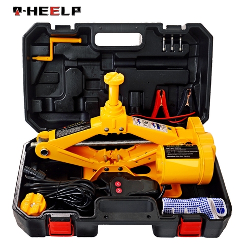 E-HEELP Portable 12V Car Jack 3Ton Electric JackLifting Machinisms Lift Jack MutiFunction Auto Lift Scissor Jack ► Photo 1/5