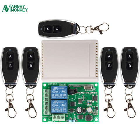 433 Mhz Remote Controls RF Transmitter with Wireless Remote