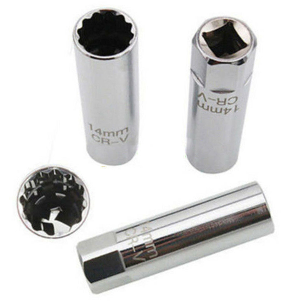 Car Spark Plug Remover Mini 14mm Key Removal Drive For Benz/BMW/Nissan ► Photo 1/4
