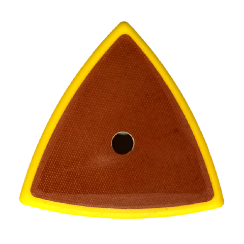 Triangle Sanding Backup Pad with Center Hole 80*80*80mm Sander Backing Pad for Grinding & Polishing ► Photo 1/6