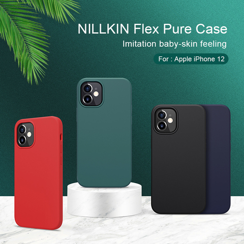 For iphone 11 case iphone 12 Funda iphone se 2022 NILLKIN Flex Pure Slim Soft Liquid Silicone Shockproof Case iphone Xr Xs Max - Vimarsana News