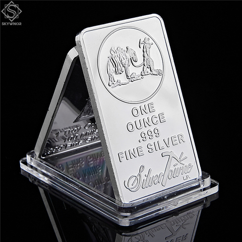 American Prospector 1OZ 999 Value Fine Silver Bullion Bar US Union Metal Coin Collectible ► Photo 1/6