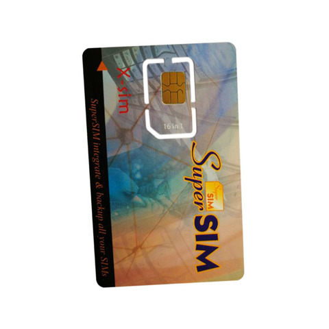 16 in 1 Max SIM Card Cell Phone Super Card Backup Cellphone Accessory PR Sale ► Photo 1/4