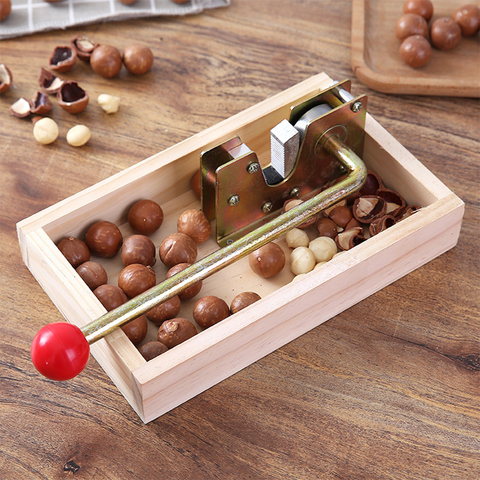 Heavy Duty Nutcracker Nut Tweezers Macadamia Opener Peeling Machine With Durable Metal Handle For Hazelnuts Almonds ► Photo 1/6