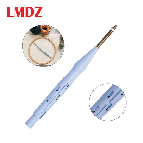 LMDZ Sewing Punch Needle Embroidery Stitching Needles Practical Threader Guide DIY Craft Tool for Weaving Craft Needle Tools ► Photo 1/6