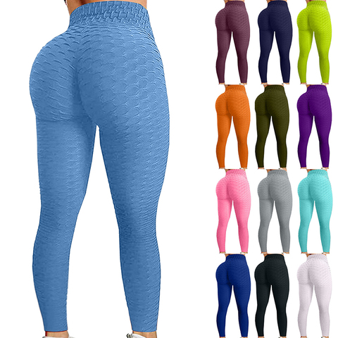 High Waist Fitness leggings Woman Sport Tights Leggings For Fitness Workout Running Butt Lift Tights Seamless Tick Tock Leggings ► Photo 1/6