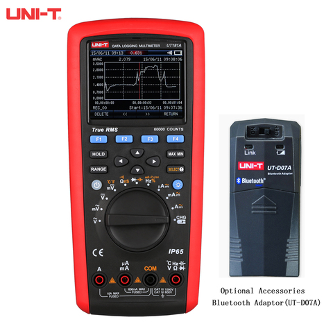 UNI-T UT181A True RMS Digital Data Logging Multimeter With Trend Capture Function 59999 Count IP65, Waterproof ► Photo 1/6