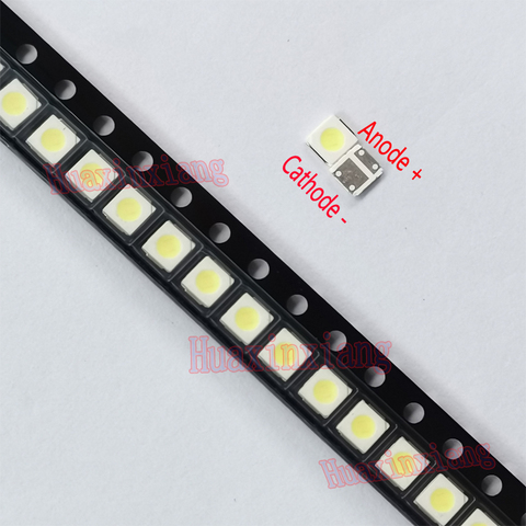 200pcs/Lot Lextar SMD LED 3030 3V 1.8W 500mA Cool white High Power For TV Backlight Application ► Photo 1/3