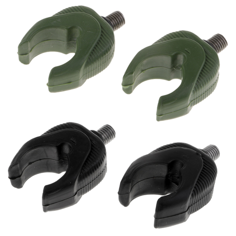 2pcs Rod Butt Rest for Carp Coarse Fishing Pod Fishing Tackle Green Black ► Photo 1/6