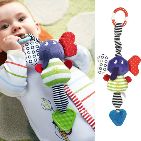 Baby Toys Soft Animal Plush Baby Rattles Toys Hanging Stroller Bell Baby Crib Rattle Toys ► Photo 1/1