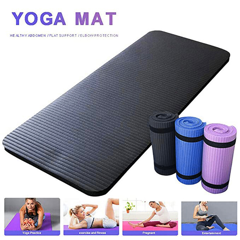 15MM Thick Yoga Mat Non-slip Durable  Exercise Fitness Gym Mats Lose Weight Pads 