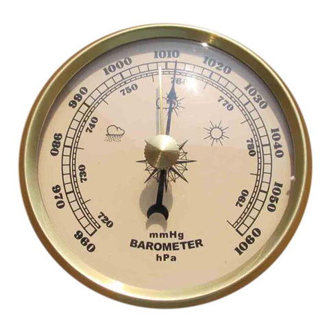 70mm Air Pressure Metal Portable Weather Station Accuracy Multifunction Analog Gauge Wall Hanging Atmospheric Home Barometer ► Photo 1/6