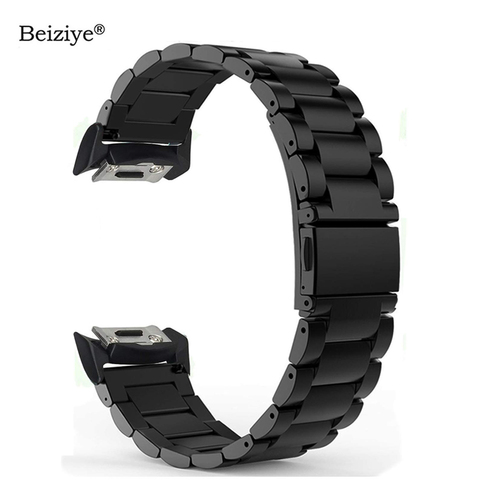 Beiziye Stainless Steel Smart Watch Band For Samsung Gear S2 SM-R720 SM-R730 With Adapter Connector Metal Sport Bracelet Strap ► Photo 1/6