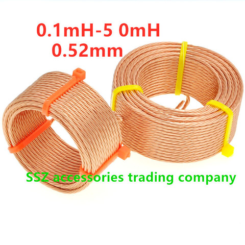 0.52mm*7 stranded wire 4N inductance coil divider seven core inductance hifi speaker divider copper stranded coil mH ► Photo 1/2