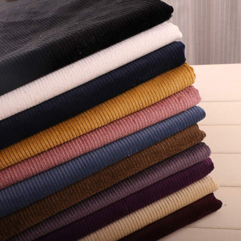 Spandex Cotton Striped Velvet Corduroy Clothing Fabric ► Photo 1/1