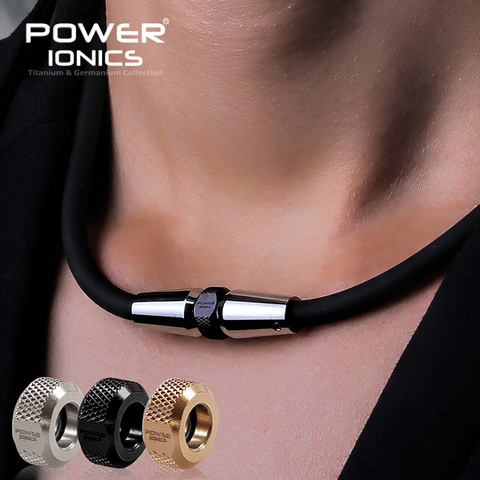 Power Ionics 3000ions/cc Anion Fashion Sports Golf Baseball Titanium Ion Pendant Necklace ► Photo 1/6