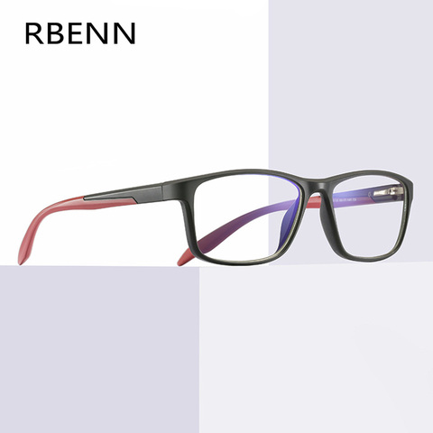 RBENN 2022 New TR90 Reading Glasses Men Women High Quality Blue Light Blocking Computer Gaming Glasses  +0 +0.75 1.75 2.25 ► Photo 1/6