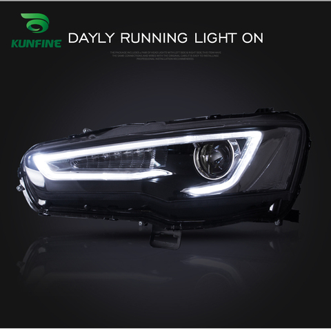 Car Styling Car Headlight Assembly For Mitsubishi Lancer 2008-2017 LED Head Lamp Car Tuning Light Parts Plug And Play ► Photo 1/6
