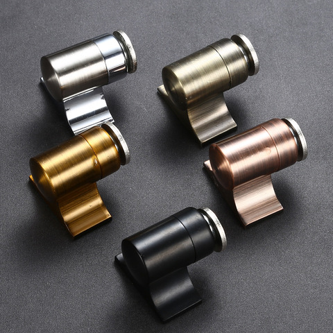 Neodymium Magnet Door Stop 304 Stainless Steel Strong Magnetic Floor Suction Mini Door Stop Furniture Hardware WF91910 ► Photo 1/6