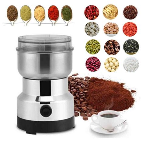 220V Electric Herb Grinder Multifunctional Crusher Kitchen Small