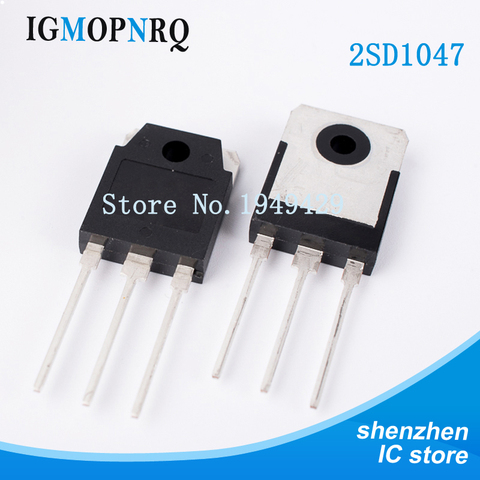 10PCS 2SD1047 D1047 TO-3P Bipolar junction transistor (BJT) IGBT &  Bipolar New ► Photo 1/2