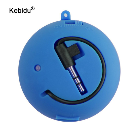 kebidu 3.5mm Jack Mini Speakers Music Player Stereo Hamburg Type Telescopic Plug-in Audio Speaker For Samsung Phone PC Portable ► Photo 1/6