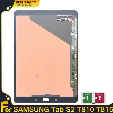 LCD For Samsung Galaxy Tab S2 9.7'' T810 T815 T819 T817 Display Touch Screen Digitizer Assembly T810 LCD Panel Replacement Part ► Photo 1/6