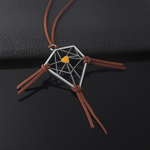 Game Death Stranding Cosplay Necklaces Sam Bridges Dreamcatcher Pendant Necklace for Women Men Keyring Holder Jewelry ► Photo 1/6