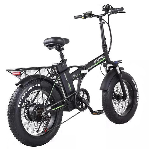 Electric Bike Bicycle Two Wheels Electric Bicycles 7 Speed 20 Inch 48V 800W Adults Folding Electric Bike Snow/Beach E Bike ► Photo 1/6