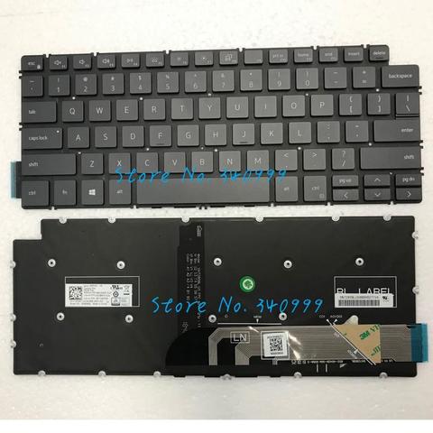 US keyboard for Dell VOSTRO 5390 5391 7391 5490 5491 7491 5498 7490 5493 0M0H4C Backlit ► Photo 1/1