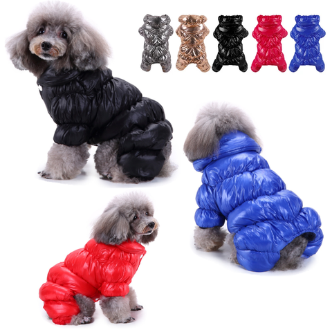 Dog Clothes Winter French Bulldog Dog Clothes For Small Dog Cotton Padded Warm Outfit Coat Jacket for Chihuahua pet clothes ► Photo 1/6