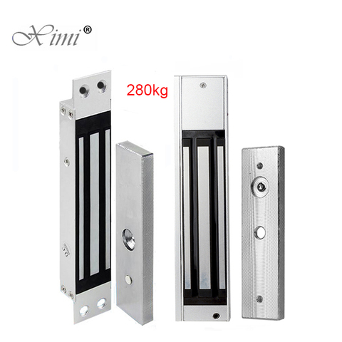 280KG 600LBS Electric Magnetic Lock DC 12V 24V Single Door Electromagnetic Lock Door Access Control EM Lock ► Photo 1/5