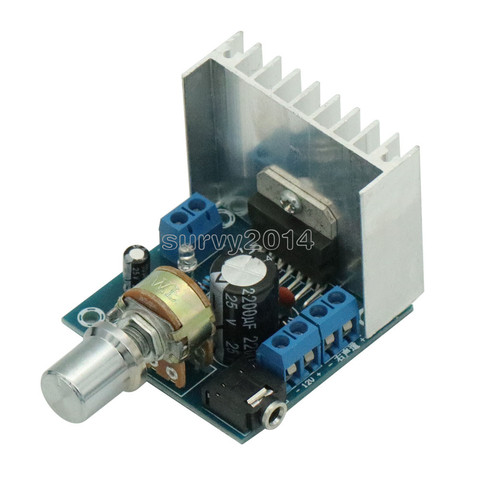 TDA7297 Version B Amplifier Board AC/DC 12V 2x15W Digital Audio Dual Channel Module 15W+15W Grade 2.0 Board ► Photo 1/4