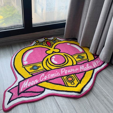 sailor moon Crystal Cosmic Heart shape floor carpet blanket mat Rugs home Decoration cosplay costume ► Photo 1/5