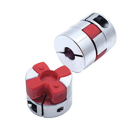 D25L30  6.35/8/9.5/10/12mm stepper motor shaft coupler Flexible Jaw Spider Plum Coupling Shaft Coupler ► Photo 1/5