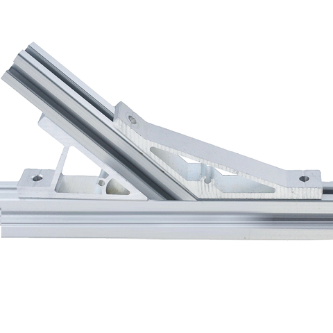 1PC 135 Degree Profile Bracket Industrial High Intensity Corner for 2022 3030 4040 4545 5050 Aluminum Profile ► Photo 1/4